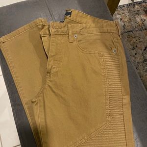 Forever 21 biker style khakis -size 31